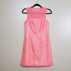 Shoshanna Lace Overlay Dress